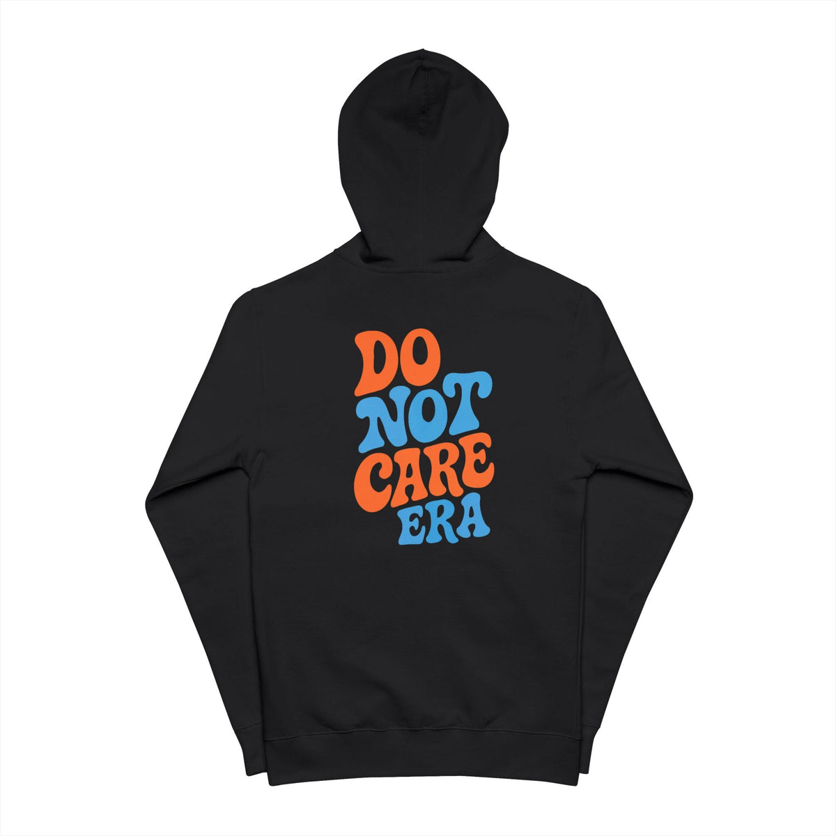 Don Not Care Era - Unisex Fleece Zip-Up Hoodie