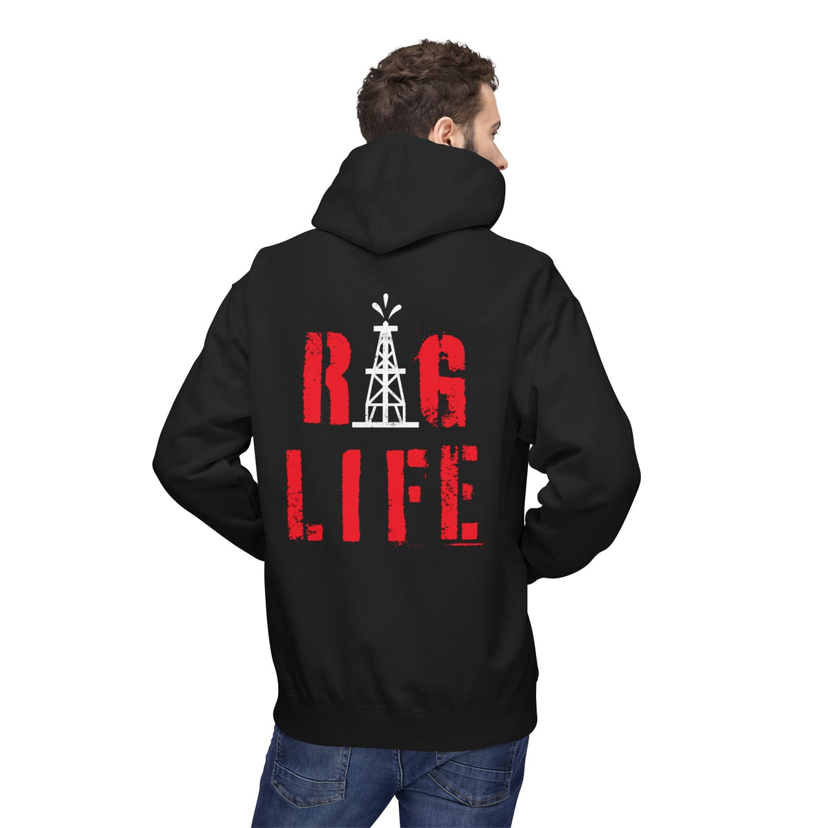 Rig Life - Softstyle Fleece Hoodie
