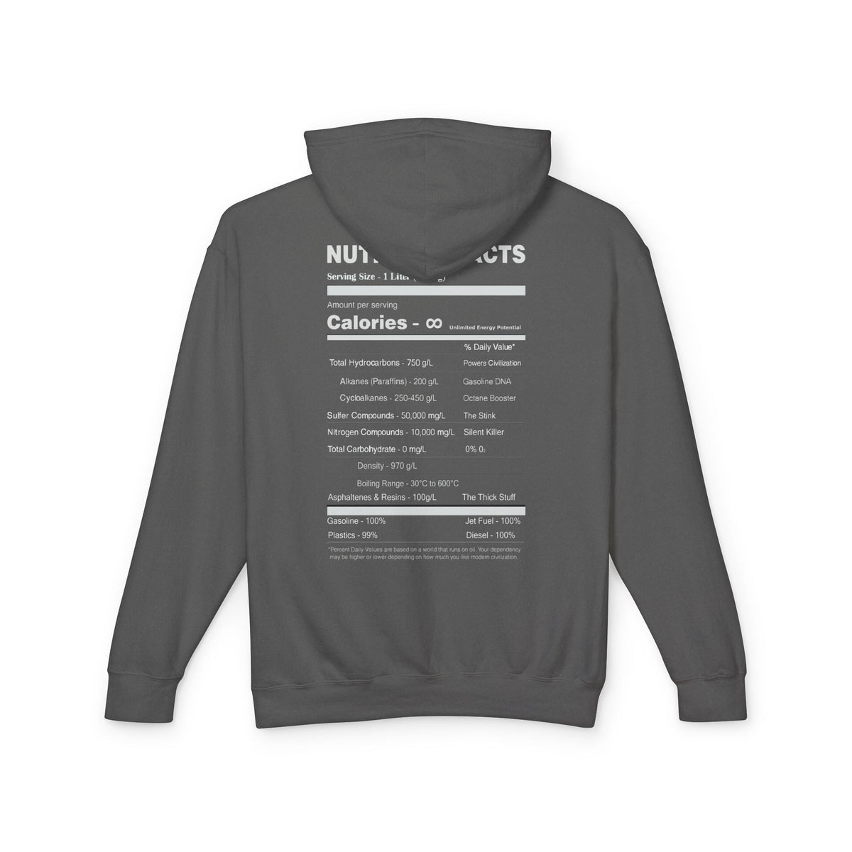 Nutrtional Facts - Soft Lightweight Hoodie