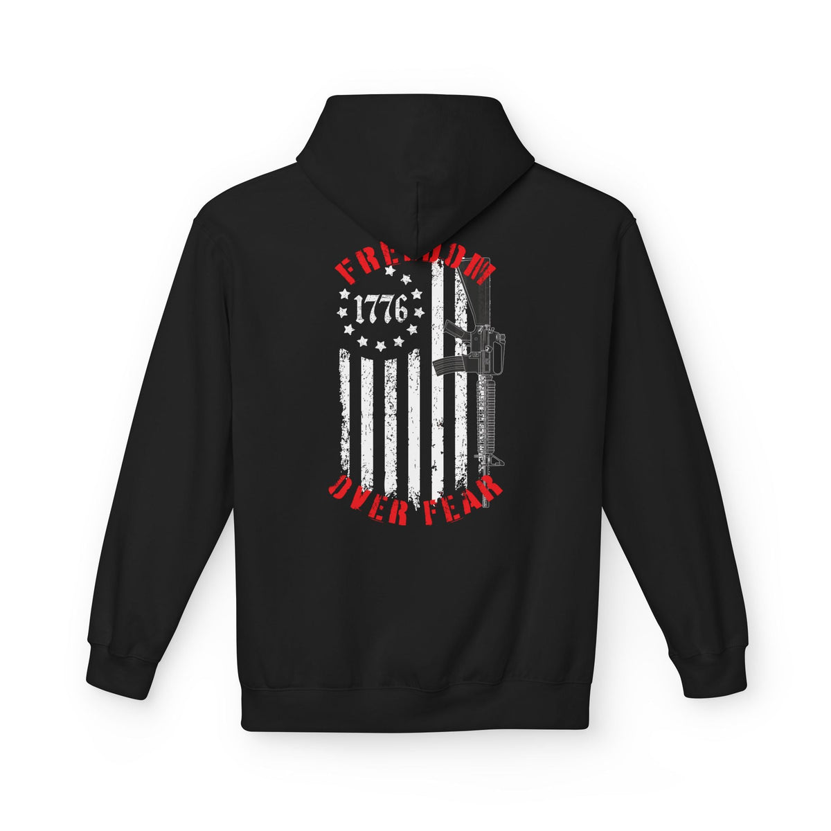 Freedom Over Fear - Softstyle Fleece Hoodie