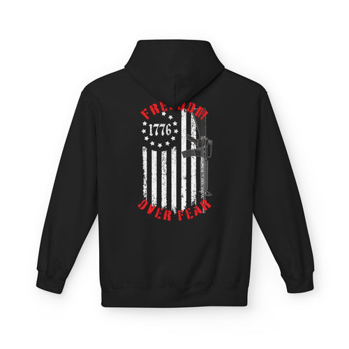 Freedom Over Fear - Softstyle Fleece Hoodie