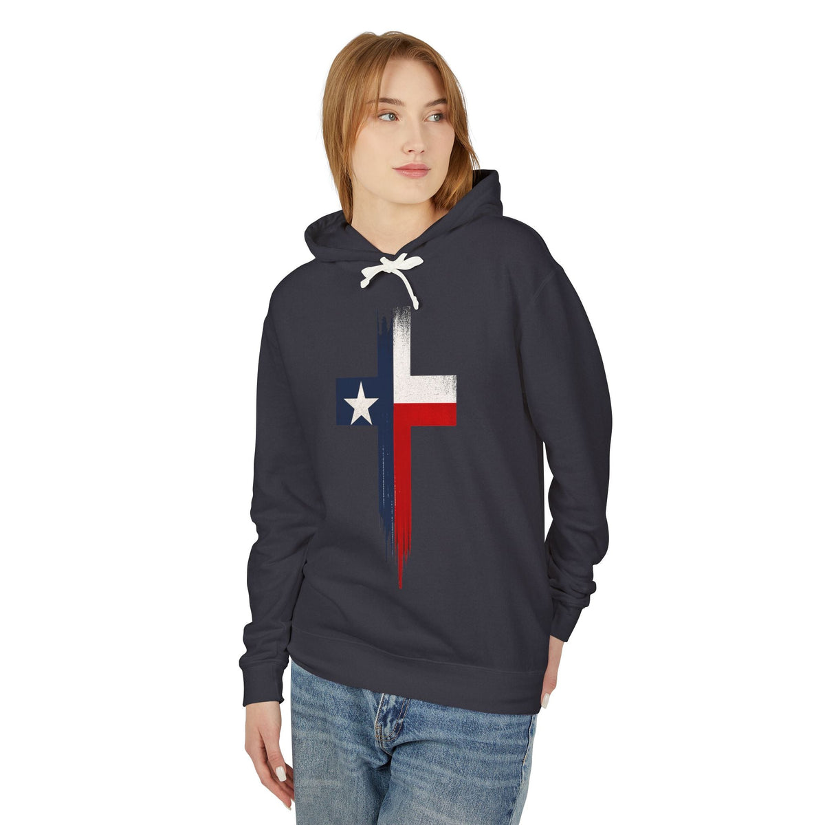 Texas Cross - Soft Lightweight Hoodie