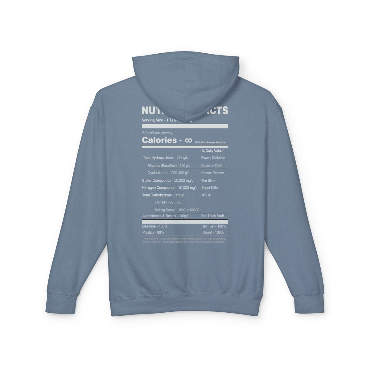 Nutrtional Facts - Soft Lightweight Hoodie