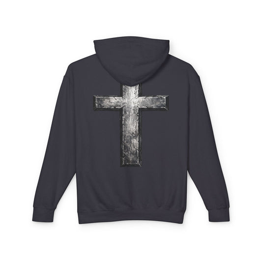 Stone Cross - Soft Lightweight Hoodie