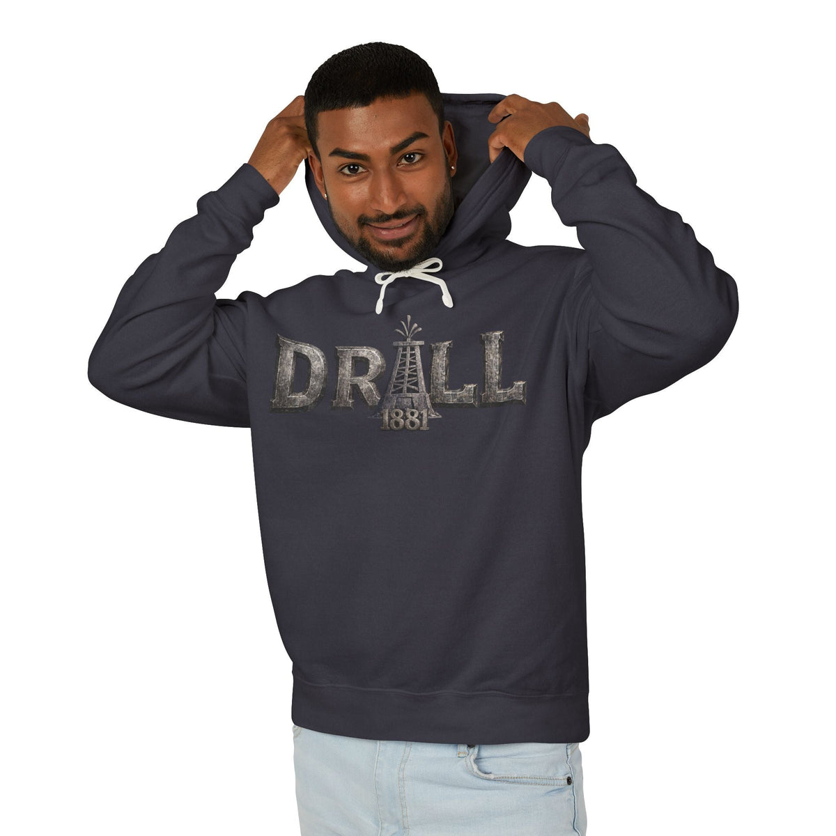 Stone Cross - Soft Lightweight Hoodie