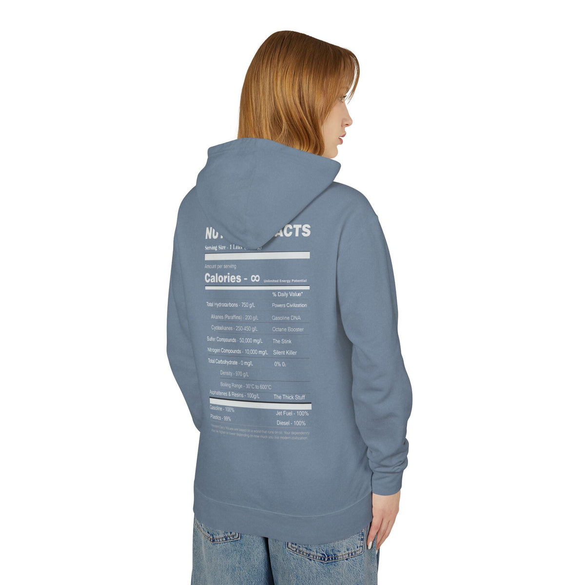 Nutrtional Facts - Soft Lightweight Hoodie