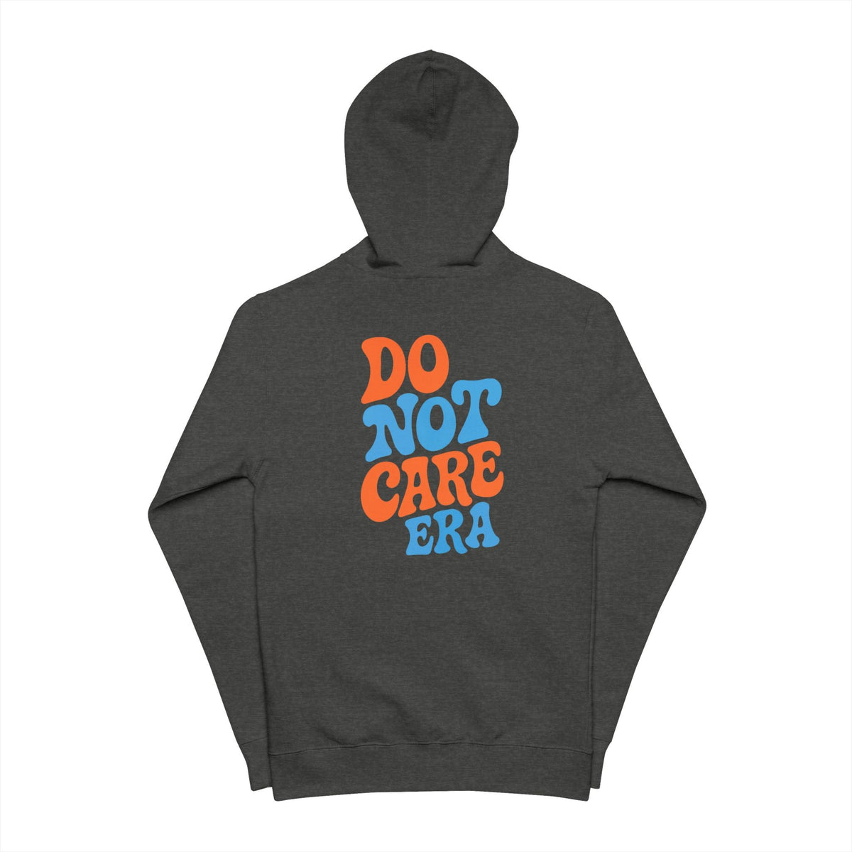 Don Not Care Era - Unisex Fleece Zip-Up Hoodie